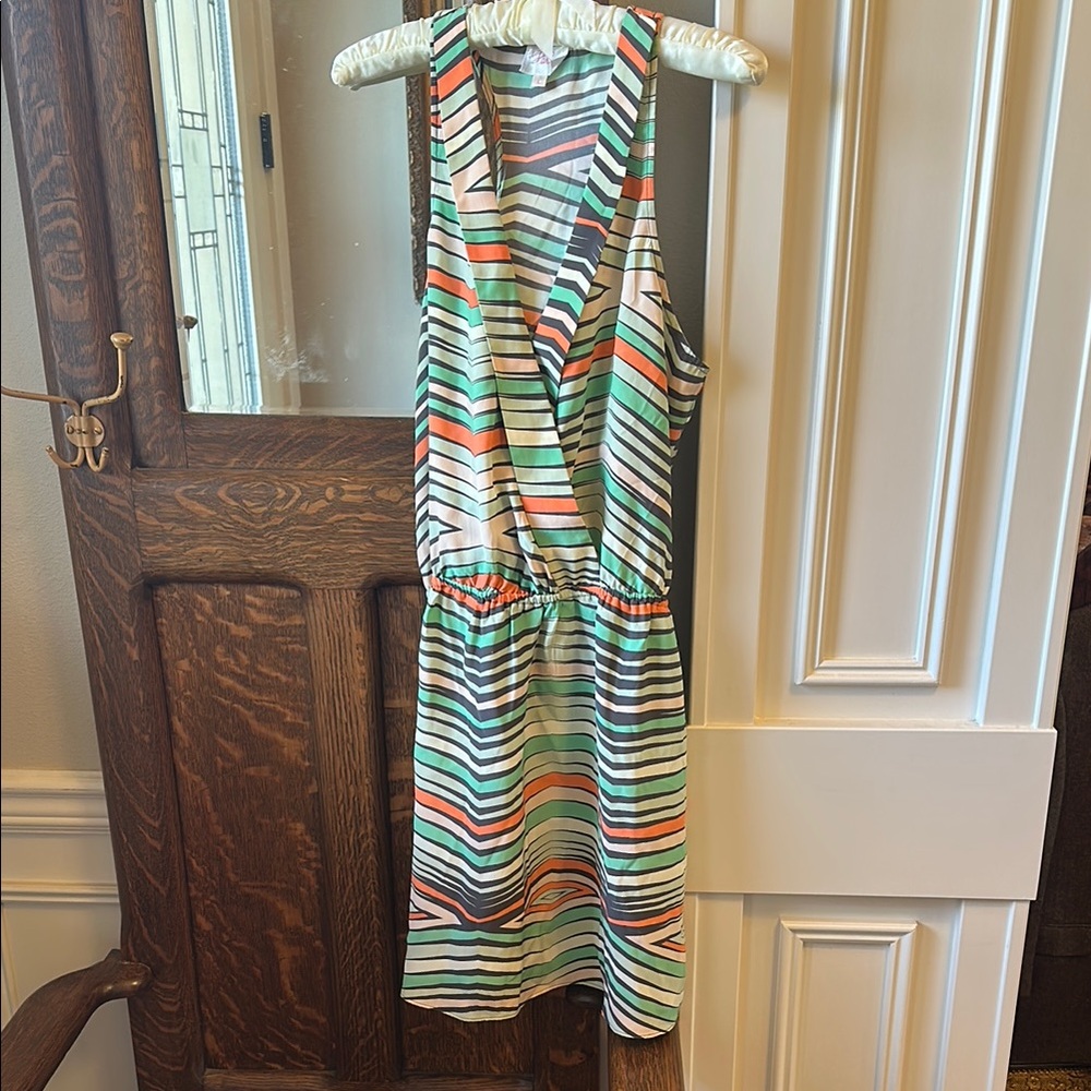 Parker Multicolor Striped Mini Dress